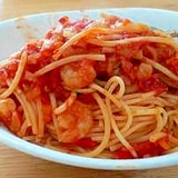 えびっぷり！トマトスパゲッティ